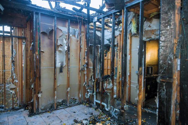 Professional Soot Cleanup technician working in Fort Pierce, FL